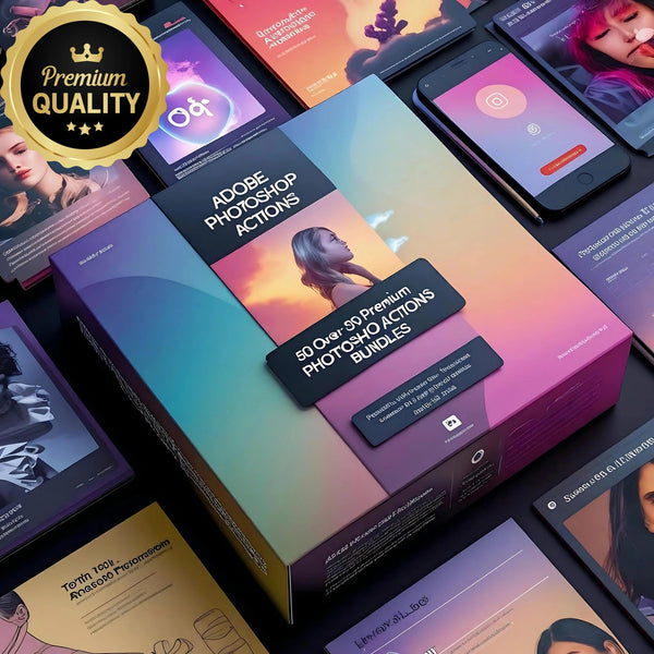 Adobe Photoshop Actions – Premium Lightroom & PS Presets & Actions for Photo Editing & Content Creation - Digital Pro Hub