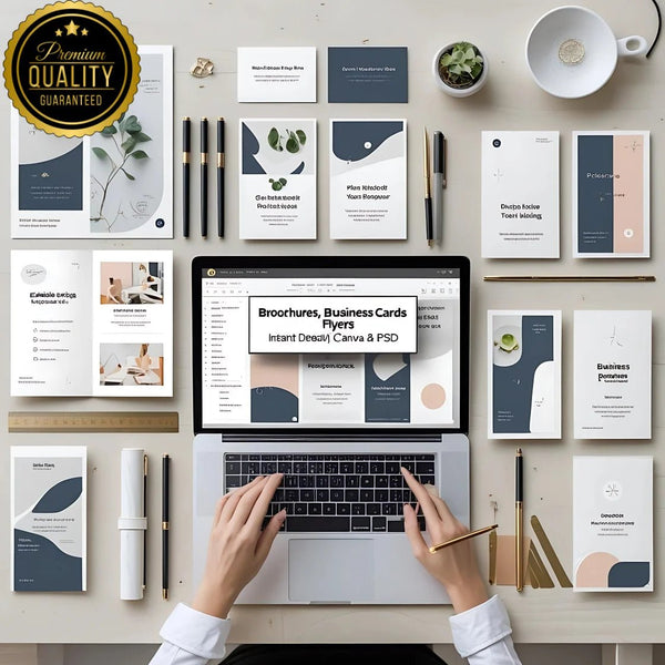 Brochures, Business Cards & Flyers Collection – Editable Print Templates for Marketing & Branding - Digital Pro Hub