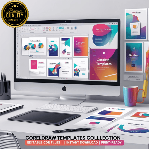 CorelDRAW Templates Collection – Editable Designs for Business, Branding, and Creativity - Digital Pro Hub