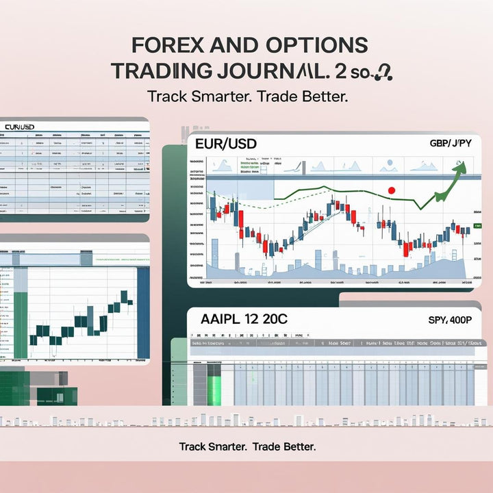 Forex and Options Trading Journals – Pro - Level Spreadsheet for Risk, Strategy & Trade Performance Tracking - Digital Pro Hub