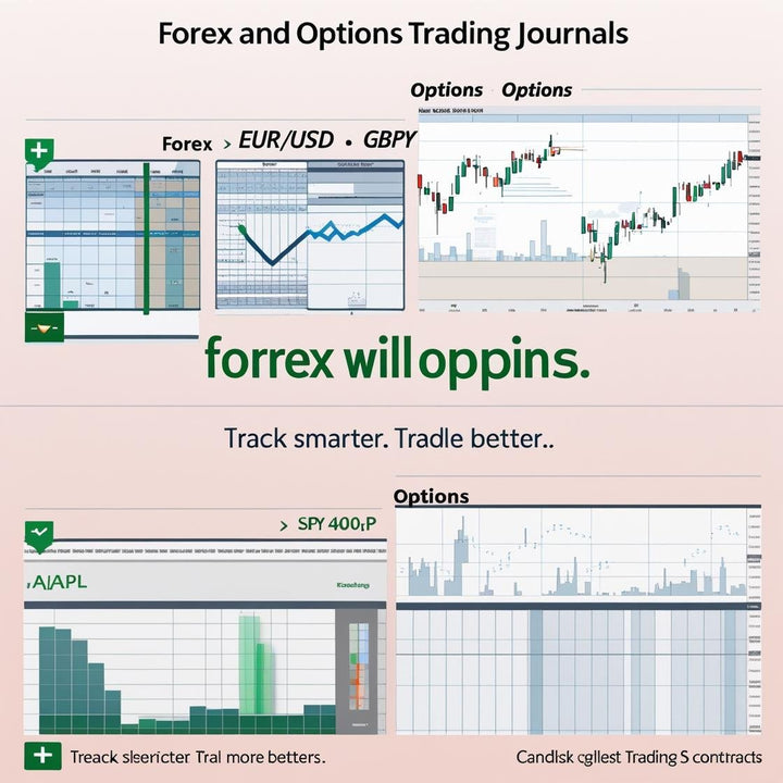 Forex and Options Trading Journals – Pro - Level Spreadsheet for Risk, Strategy & Trade Performance Tracking - Digital Pro Hub