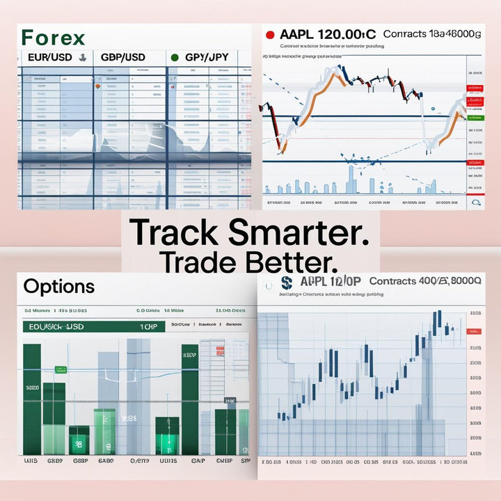 Forex and Options Trading Journals – Pro - Level Spreadsheet for Risk, Strategy & Trade Performance Tracking - Digital Pro Hub