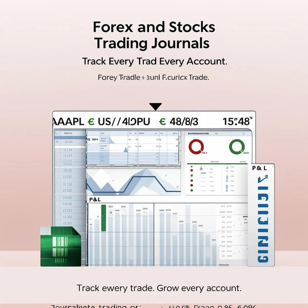 Forex and Stocks Trading Journals – Ultimate Spreadsheet for Trade Logging, Risk Management & Profit Tracking - Digital Pro Hub