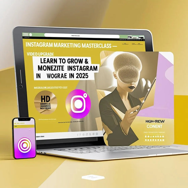 Instagram Marketing Masterclass – Video Upgrade | Learn How to Grow & Monetize in 2025 - Digital Pro Hub
