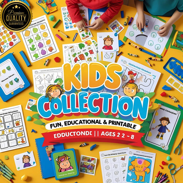 Kids Digital Collection – Fun & Educational Printables, Activities, and Creative Templates for Children - Digital Pro Hub