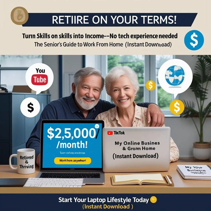 Laptop Lifestyle For Seniors: Your Complete Work From Home Guide 💻💡 - Digital Pro Hub