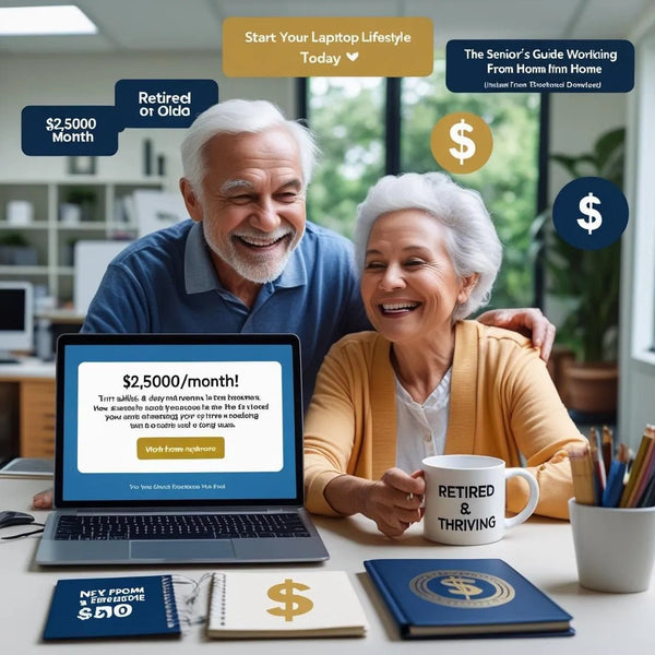 Laptop Lifestyle For Seniors: Your Complete Work From Home Guide 💻💡 - Digital Pro Hub