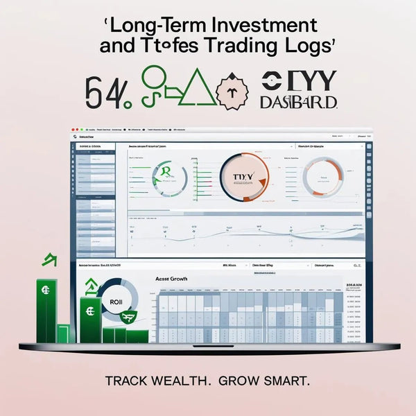Long - Term Investment and Trading Logs – Portfolio Tracker for Stocks, ETFs, Crypto & More - Digital Pro Hub
