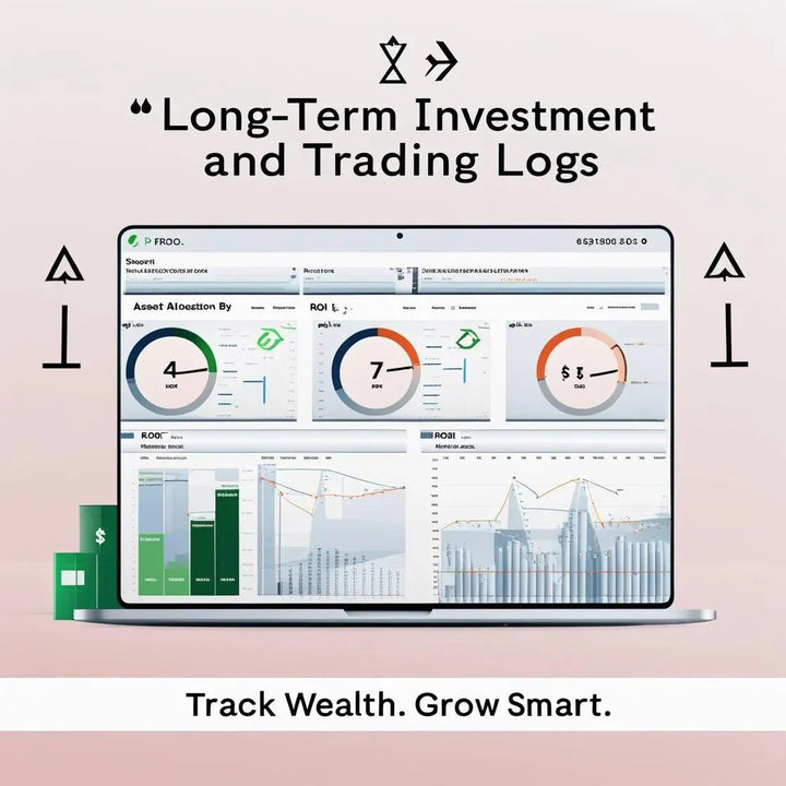 Long - Term Investment and Trading Logs – Portfolio Tracker for Stocks, ETFs, Crypto & More - Digital Pro Hub