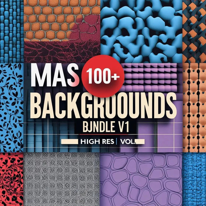 Massive Backgrounds Bundle V1 – 700+ High - Resolution Textures & Backdrops for Design & Print - Digital Pro Hub