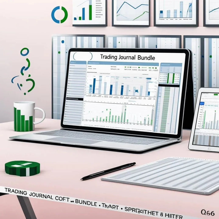 Multi - Market Trading Journal Bundle – Crypto, Forex & Stocks Templates for Google Sheets & Excel - Digital Pro Hub