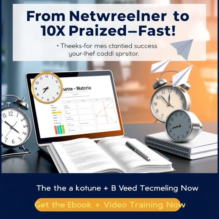 Overwhelmed? The Netpreneur’s Time Mastery Blueprint: Get 10X More Done in Half the Time (Ebook + Video Training) - Digital Pro Hub