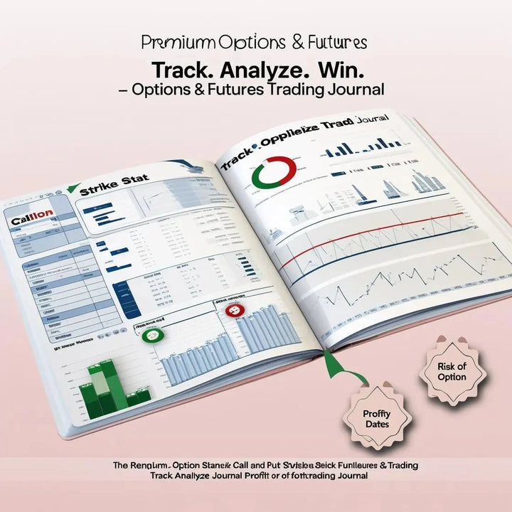 Premium Options & Futures Trading Journal – Pro Google Sheets & Excel Template for Smart Traders - Digital Pro Hub