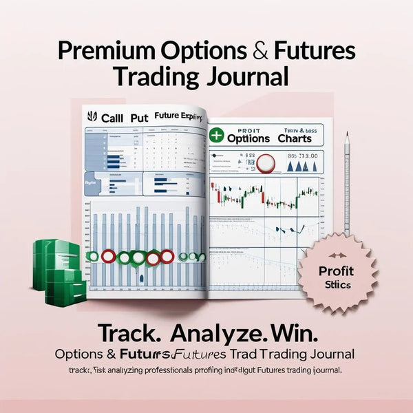 Premium Options & Futures Trading Journal – Pro Google Sheets & Excel Template for Smart Traders - Digital Pro Hub