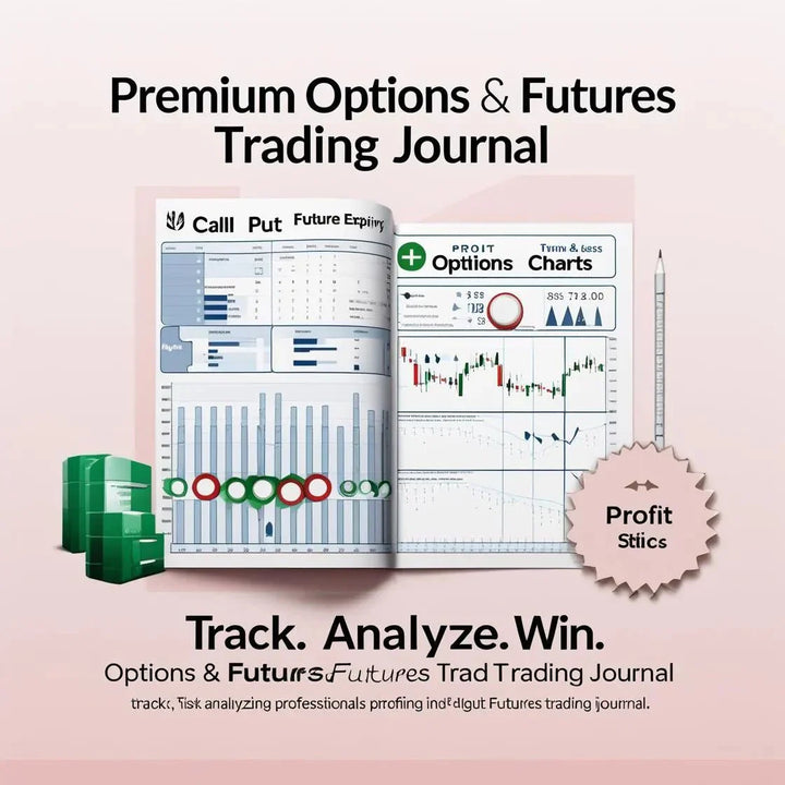 Premium Options & Futures Trading Journal – Pro Google Sheets & Excel Template for Smart Traders - Digital Pro Hub