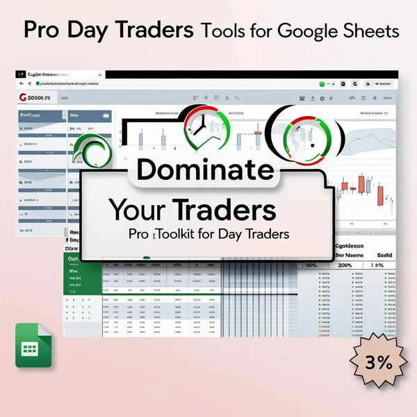 Pro Day Traders Tools for Google Sheets – Real - Time Trade Log, Risk Calculator & Strategy Tracker - Digital Pro Hub