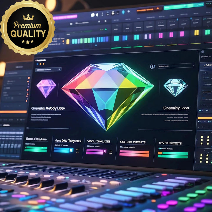 Producer Diamond Collection – Elite Sound Kit with Premium Samples, Presets, Templates & Stems - Digital Pro Hub