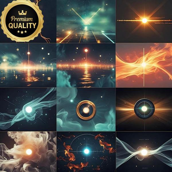 Professional Overlays – 10K+ Cinematic Light Leaks, Glows, Textures & Effects for Video & Photo Editing - Digital Pro Hub