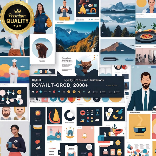 Royalty Free Images & Graphics – 10,000+ High - Quality Photos, Vectors & Illustrations Bundle - Digital Pro Hub