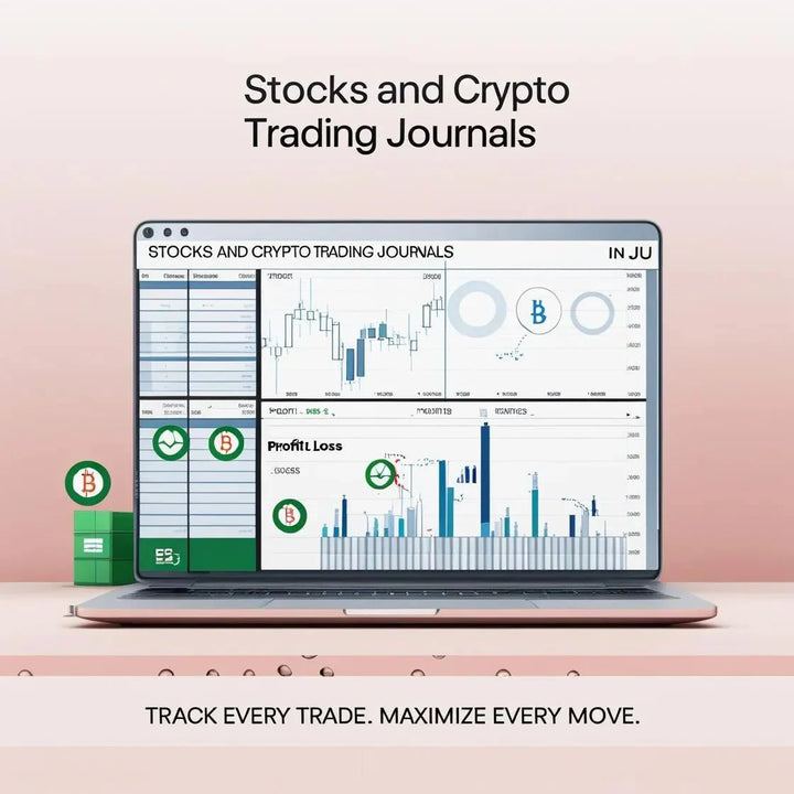 Stocks and Crypto Trading Journals – Digital Tracker for Profitable, Disciplined, and Smarter Trading - Digital Pro Hub