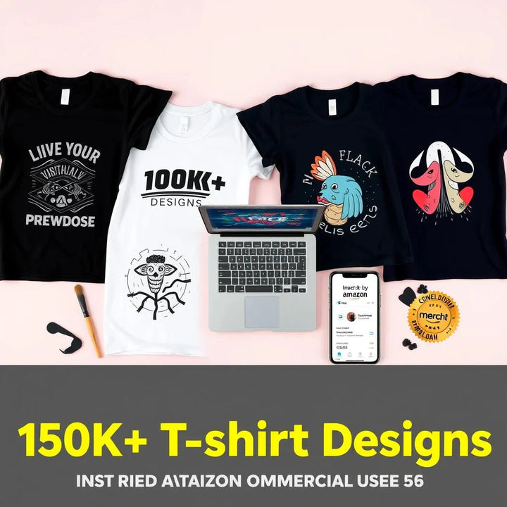 T-Shirts Design Collection – 150K+ Unique Print Templates for Men, Women & Unisex Apparel - Digital Pro Hub