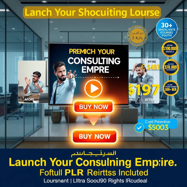 The Consultant's Blueprint: Launch Your Business & Get High - Paying Clients - Digital Pro Hub
