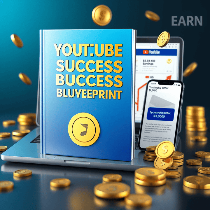 The YouTube Success Blueprint: From Zero to Monetized Channel (Video + Ebook) - Digital Pro Hub
