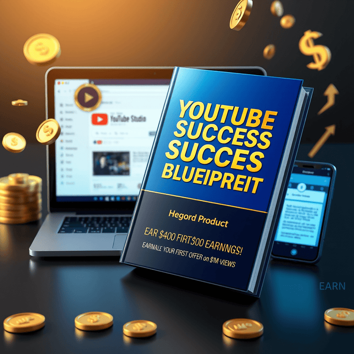 The YouTube Success Blueprint: From Zero to Monetized Channel (Video + Ebook) - Digital Pro Hub