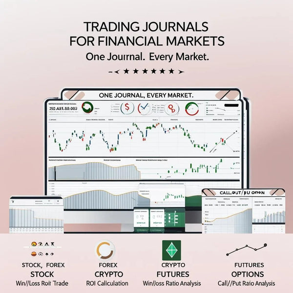 Trading Journals for Financial Markets – All - in - One Excel & Google Sheets Templates (Stocks, Forex, Crypto, Options & Futures) - Digital Pro Hub
