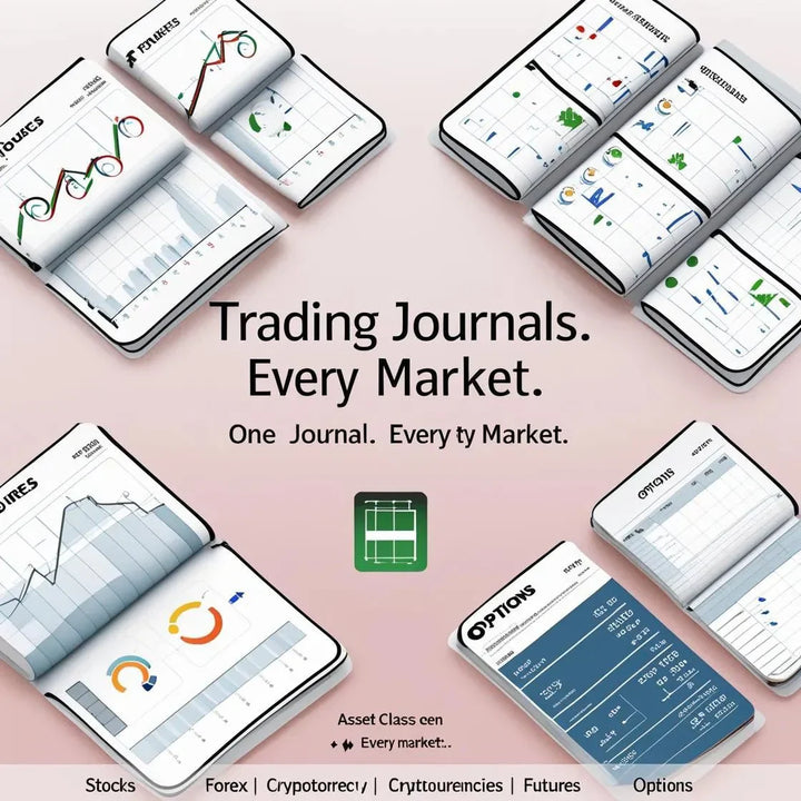 Trading Journals for Financial Markets – All - in - One Excel & Google Sheets Templates (Stocks, Forex, Crypto, Options & Futures) - Digital Pro Hub