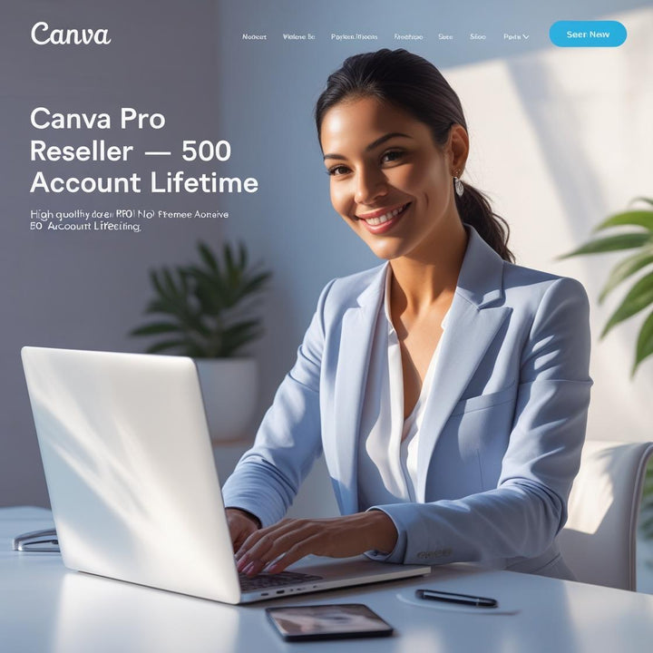 Ultimate Canva Pro Account + Free Course + 1M+ Design Assets - Digital Pro Hub