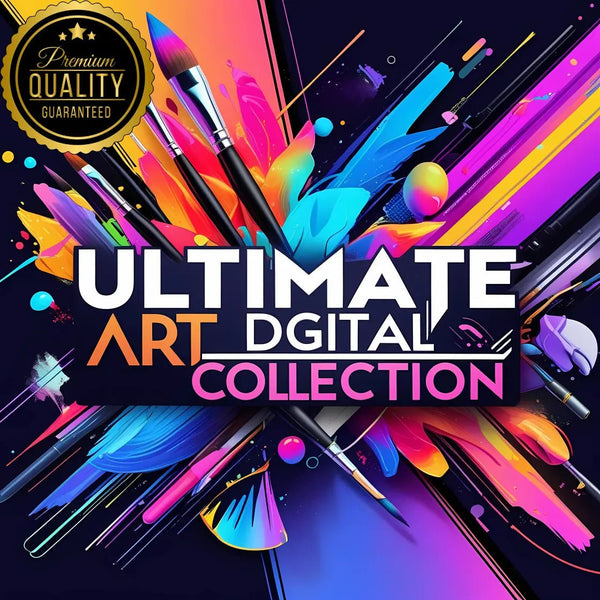 Ultimate Digital Art Collection – Premium Bundle of Illustrations, Backgrounds & Creative Assets - Digital Pro Hub