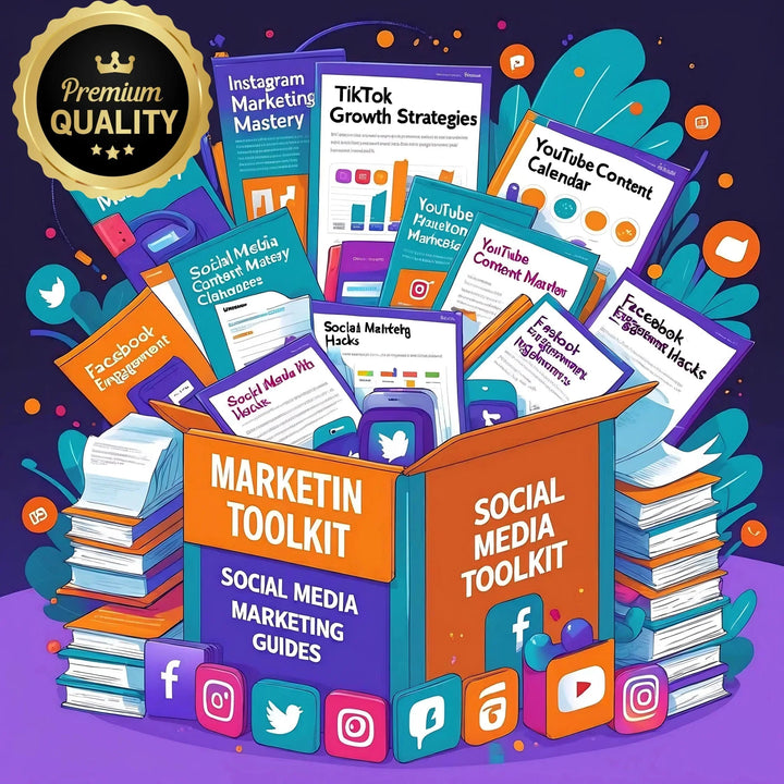 Ultimate Social Media Guides Bundle – Master Instagram, , Facebook & More with Step - by - Step Strategies - Digital Pro Hub