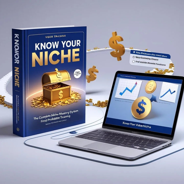 Unlock Your Online Goldmine: The Ultimate Niche - Finding System (Video Course + Ebook) - Digital Pro Hub