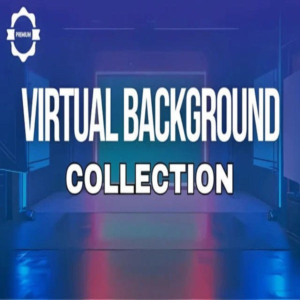 Virtual Background Collection – 50+ High - Quality Digital Backdrops for Zoom, Teams & Online Meetings - Digital Pro Hub